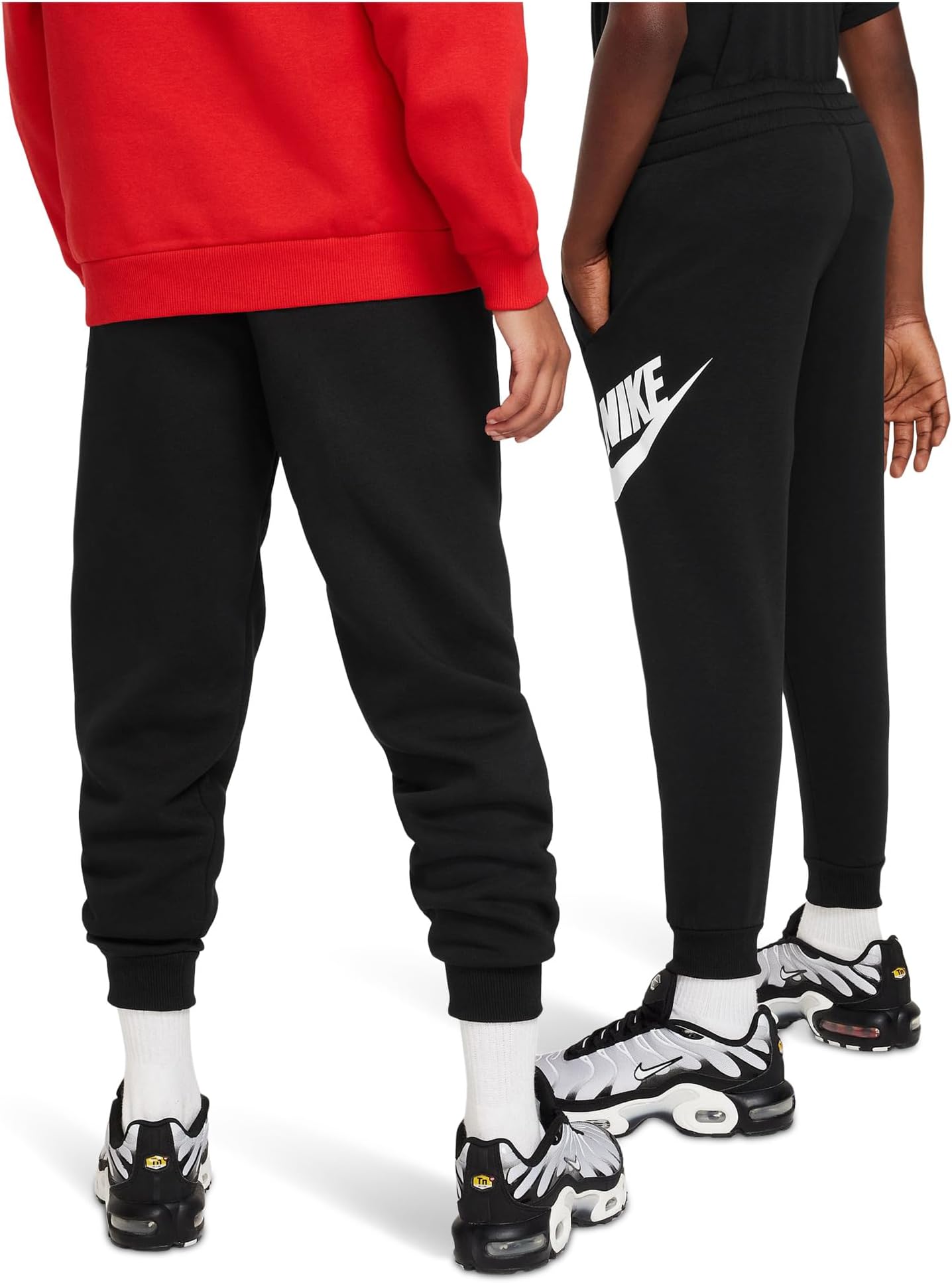 Брюки Nike Kids Club Fleece Joggers, черный — фото 2