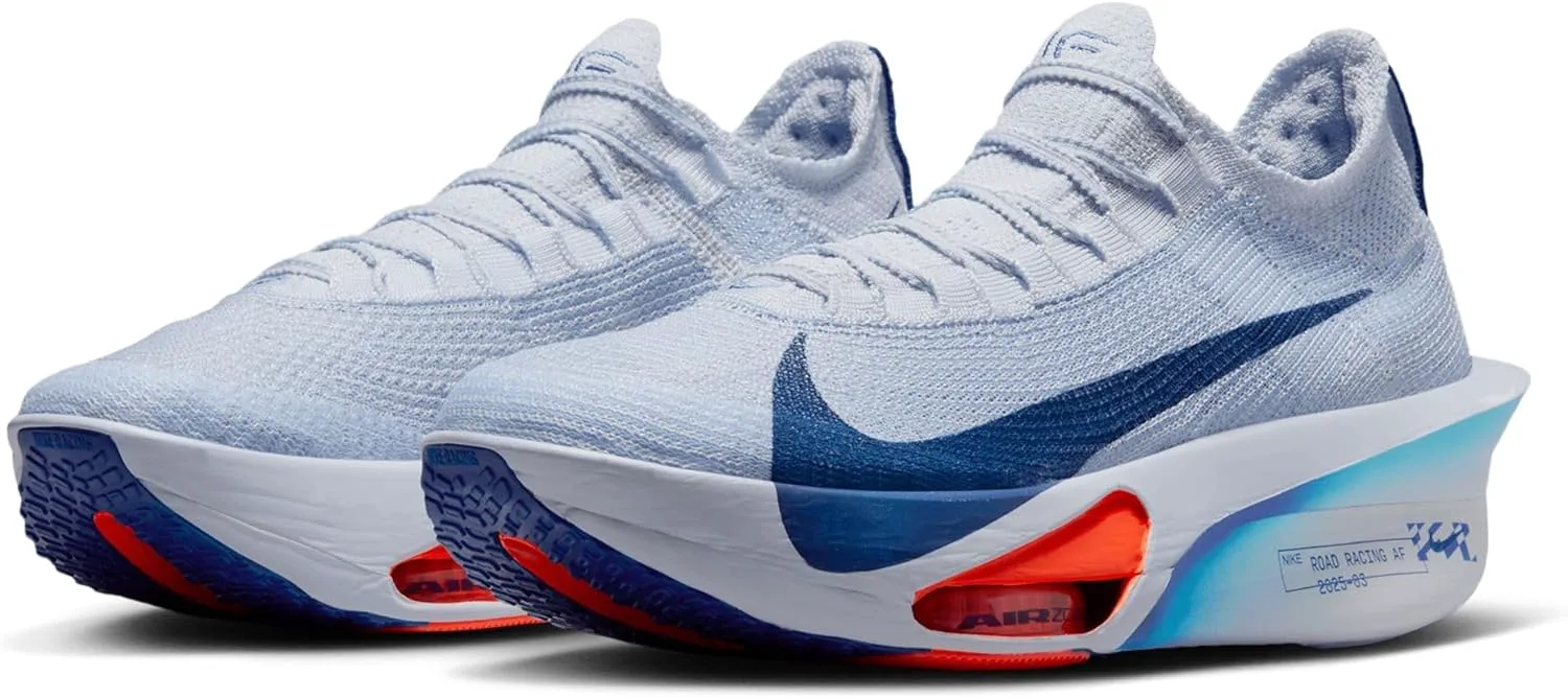 Мужские кроссовки для шоссе Nike Alphafly 3 от Nike для соревнований, серый/синий — фото 2