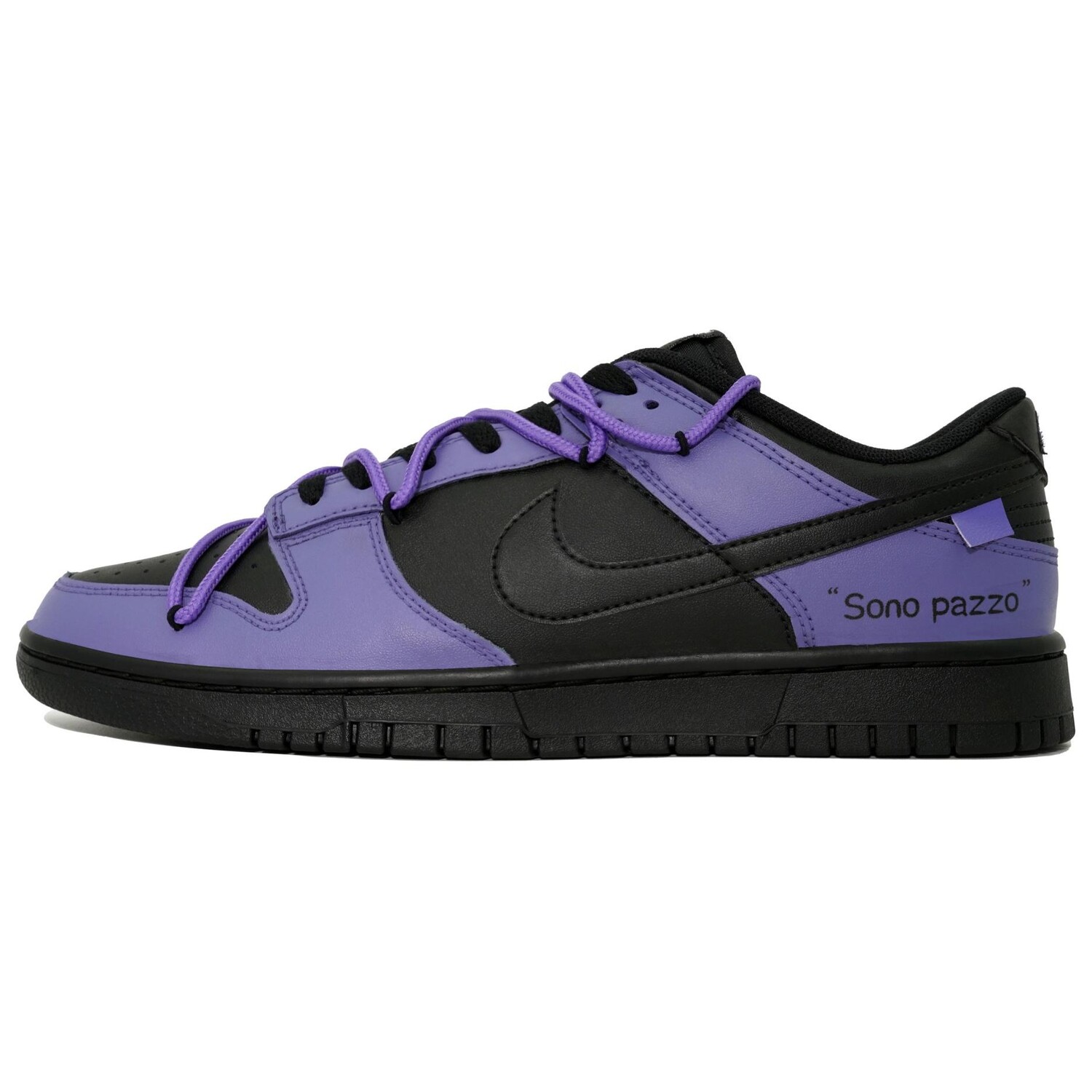 

Кроссовки Nike Dunk Skateboarding Shoes Women's Low-top Purple, черный