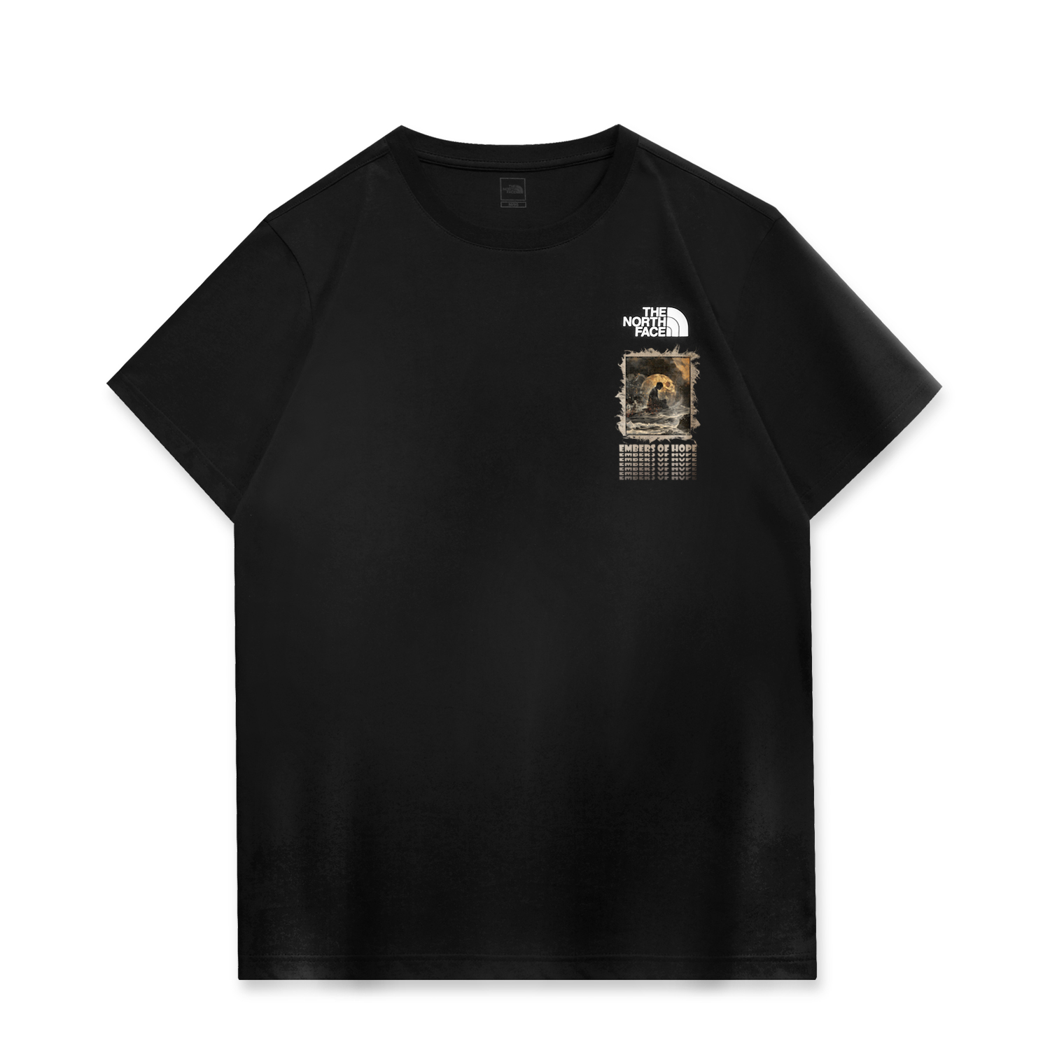 

THE NORTH FACE Футболка унисекс черная, Черный, THE NORTH FACE Футболка унисекс черная