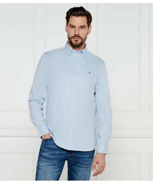 

Рубашка Flex Dobby Slim fit Tommy Hilfiger, синий