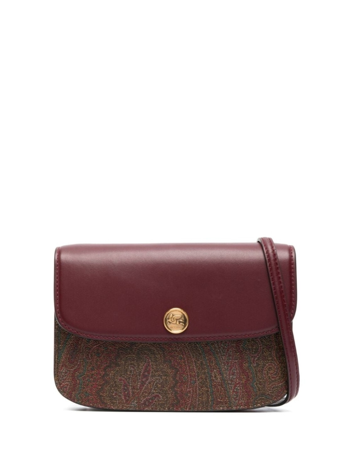 

ETRO глянцевая сумка на плечо, красный