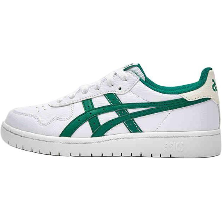 

Низкие детские скейтерские кроссовки JAPAN S бело-коричневые подростковые Asics