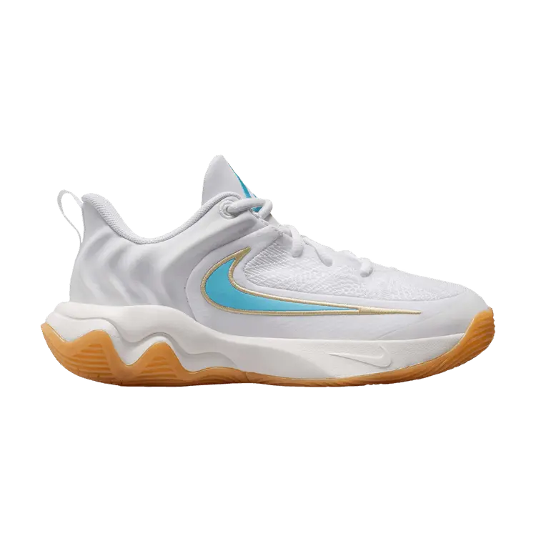 

Кроссовки Nike Giannis Immortality 4 GS 'White Aquarius Blue', белый