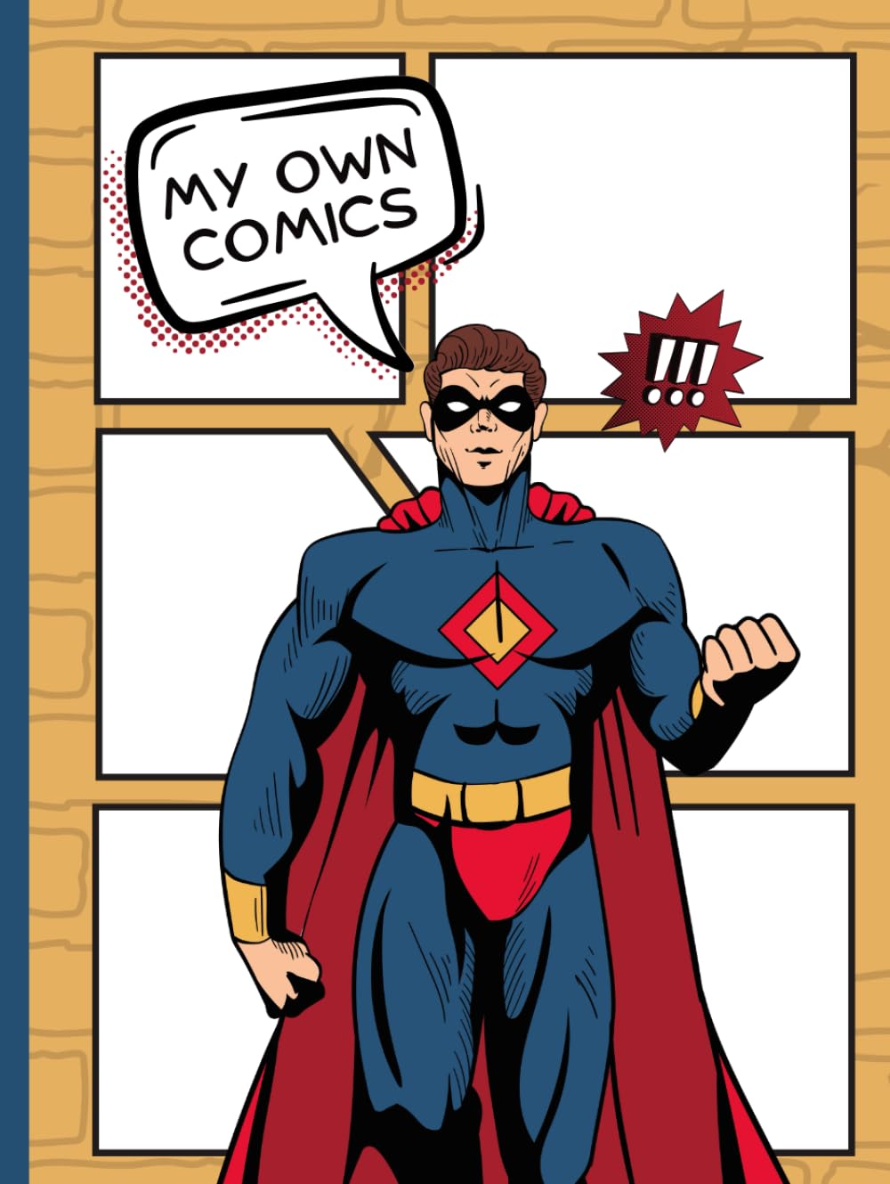 

Blank Comic Book, Perfect for kids, teens, and adults.110 pages, for 10 stories of varying lengths, each with space for a cover page drawing, along ... for ideas on sound effects and speech bubbles (Independently published)