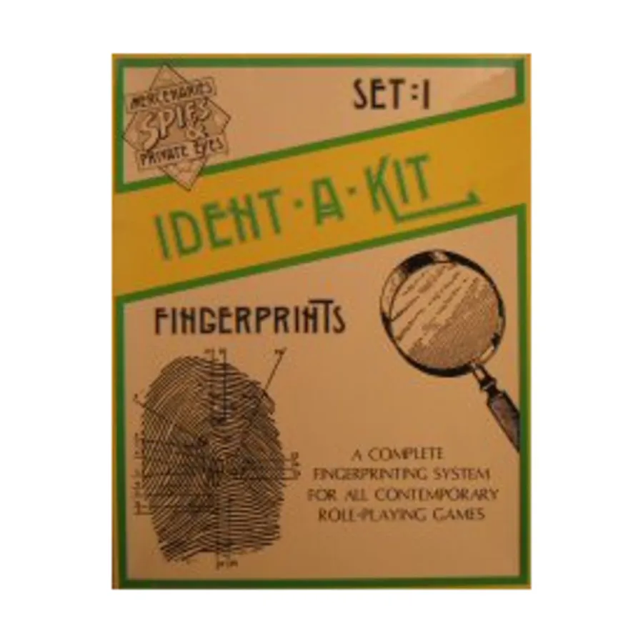 

Бокс-сет Ident-A-Kit, Mercenaries, Spies, & Private Eyes