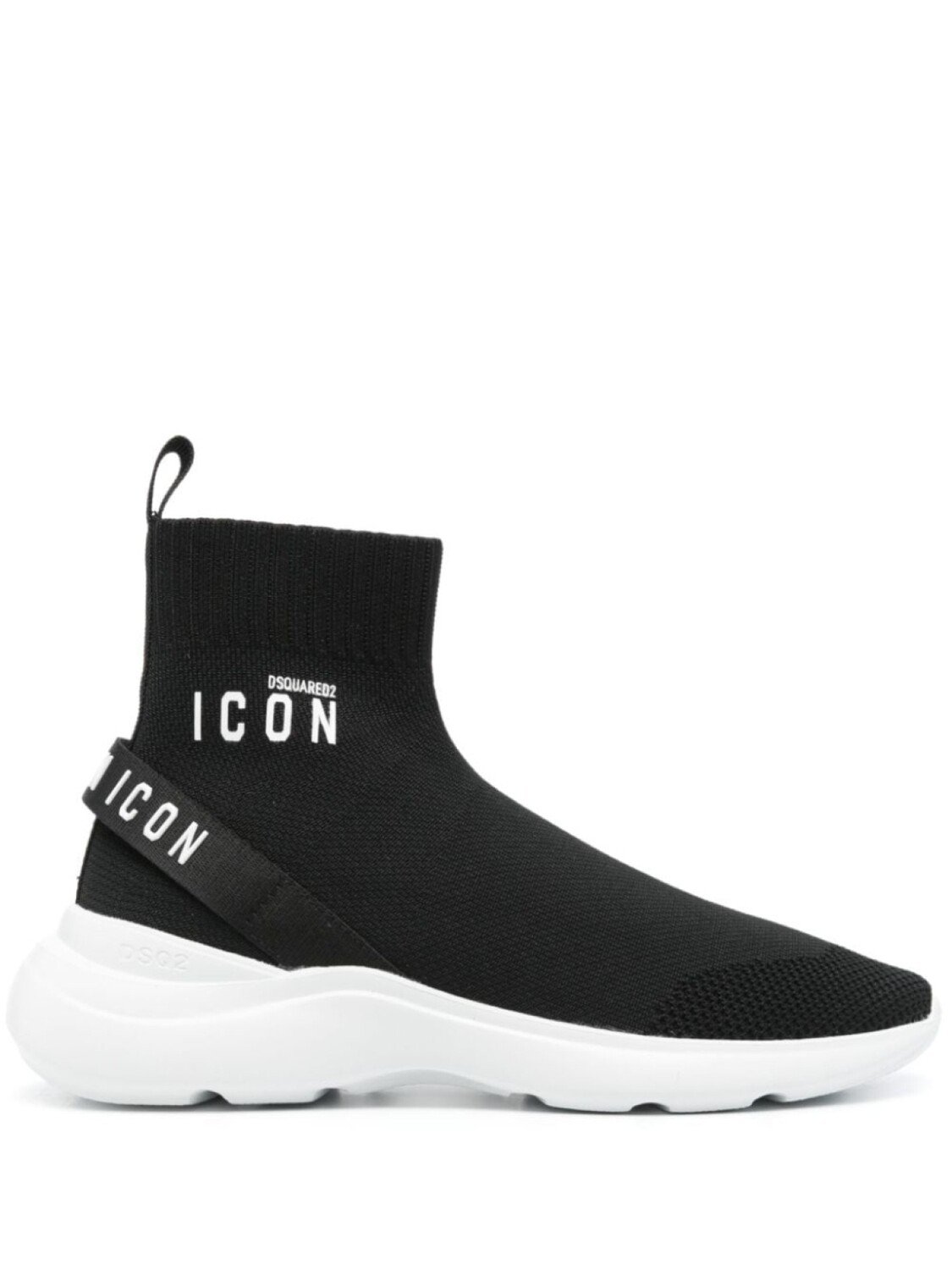 

DSQUARED2 высокие кроссовки Icon Fly, черный
