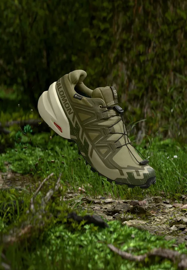 Кроссовки для трейлраннинга speedcross 6 gtx Salomon, Aloe/Aspargus Green/Grape Leaf