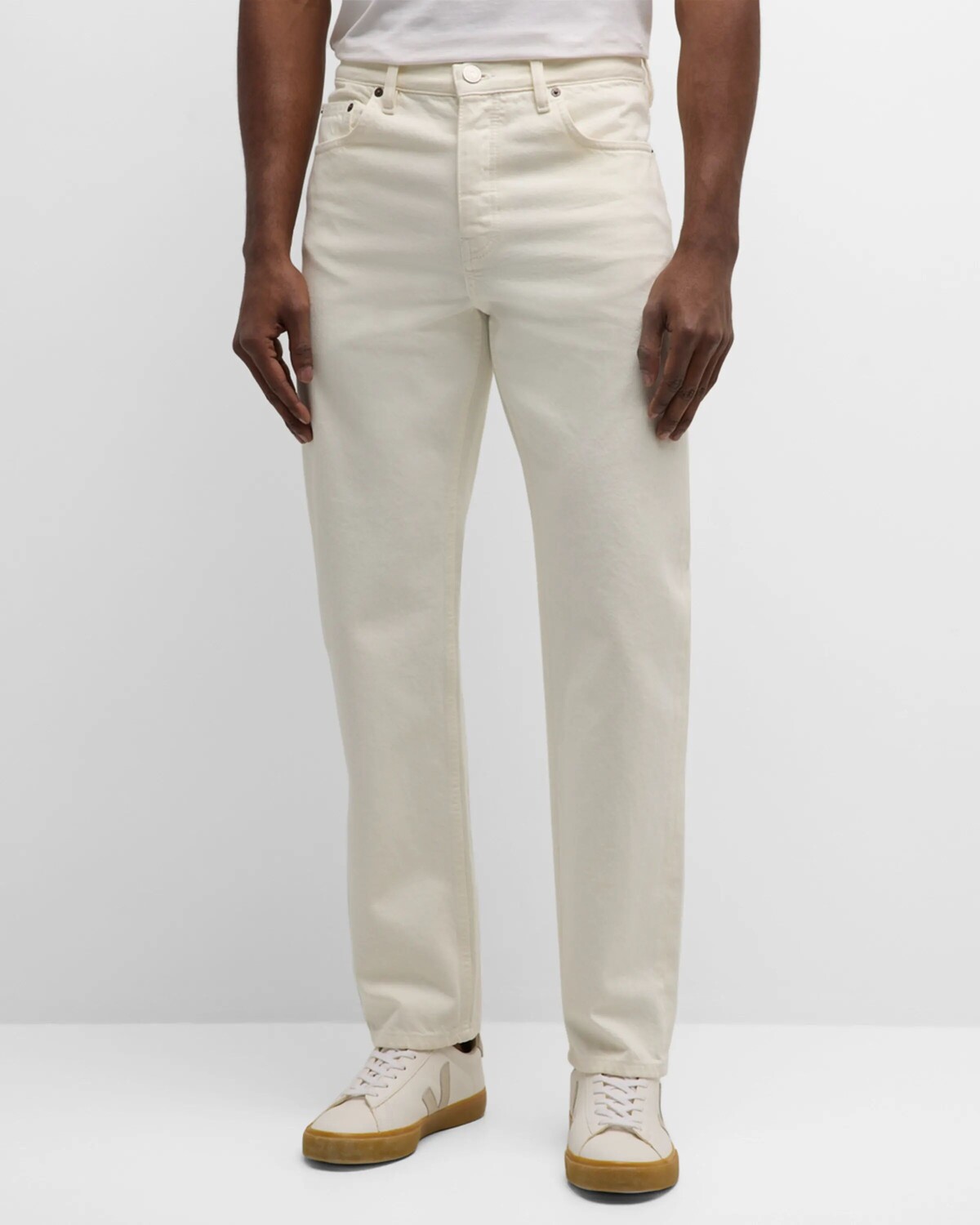 

Мужские прямые джинсы FRAME, цвет Off White