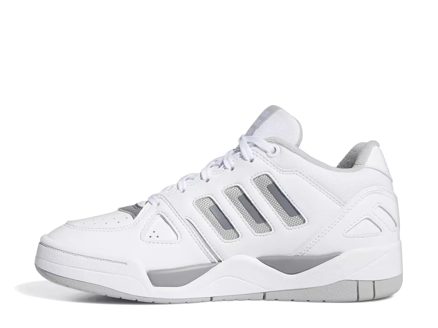 Баскетбольные кроссовки - женские Adidas, White/Grey — фото 2