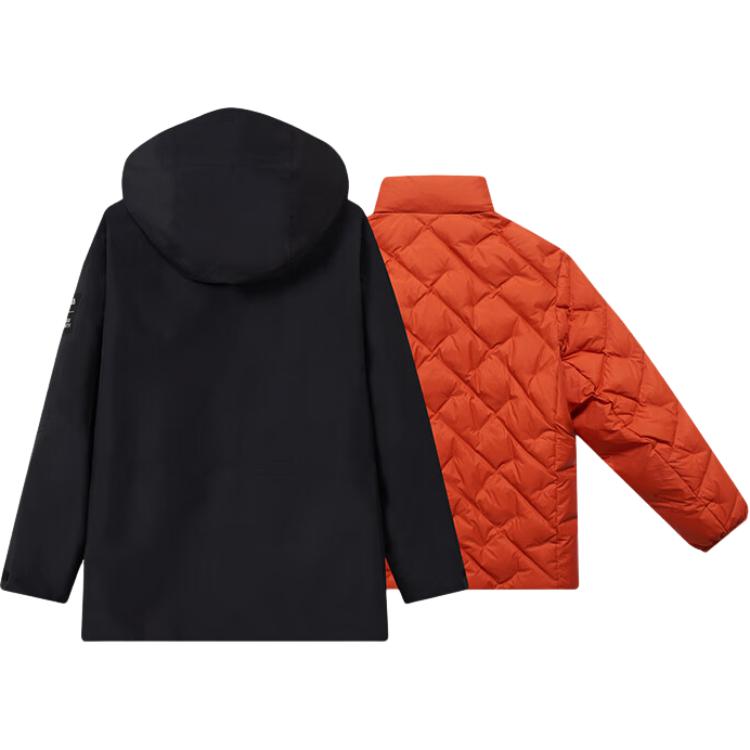 Пуховик 2-предметный комплект pitch для подростков FILA KIDS, черный — фото 3