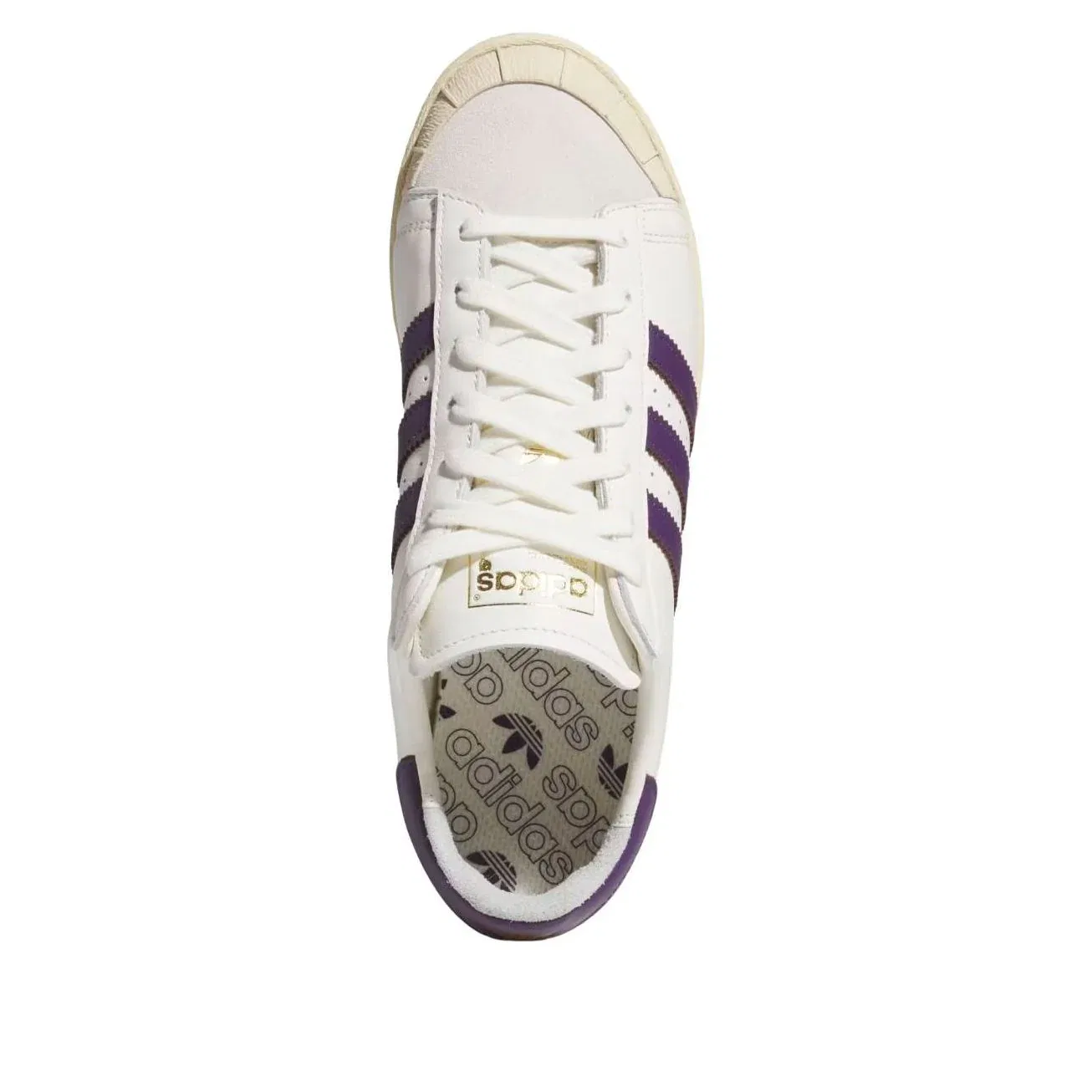 Кроссовки Adidas Jabbar Low 'White Violet' JQ9595, белый — фото 2