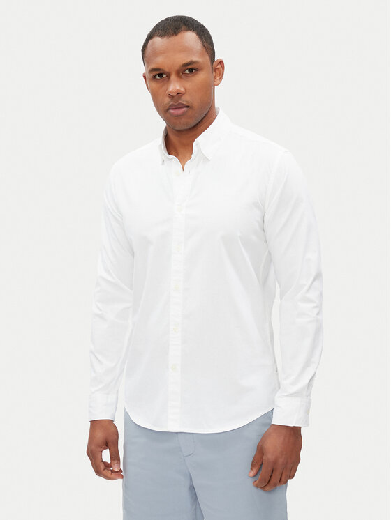 

Рубашка обычного кроя Phil PM308274 Pepe Jeans, белый