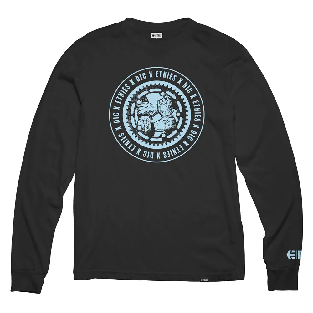

Футболка с длинным рукавом Etnies Dig, черный