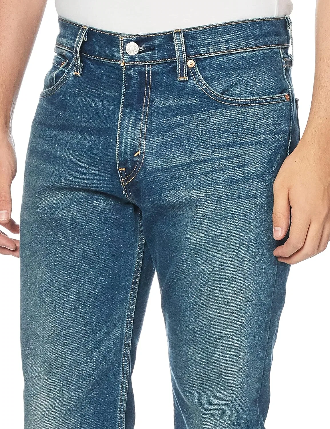 Джинсы Slim Fit Levi's, голубой — фото 3