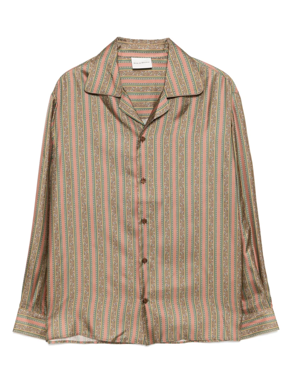 

Рубашка La Chemise Rayure Fleuries Drôle De Monsieur, розовый