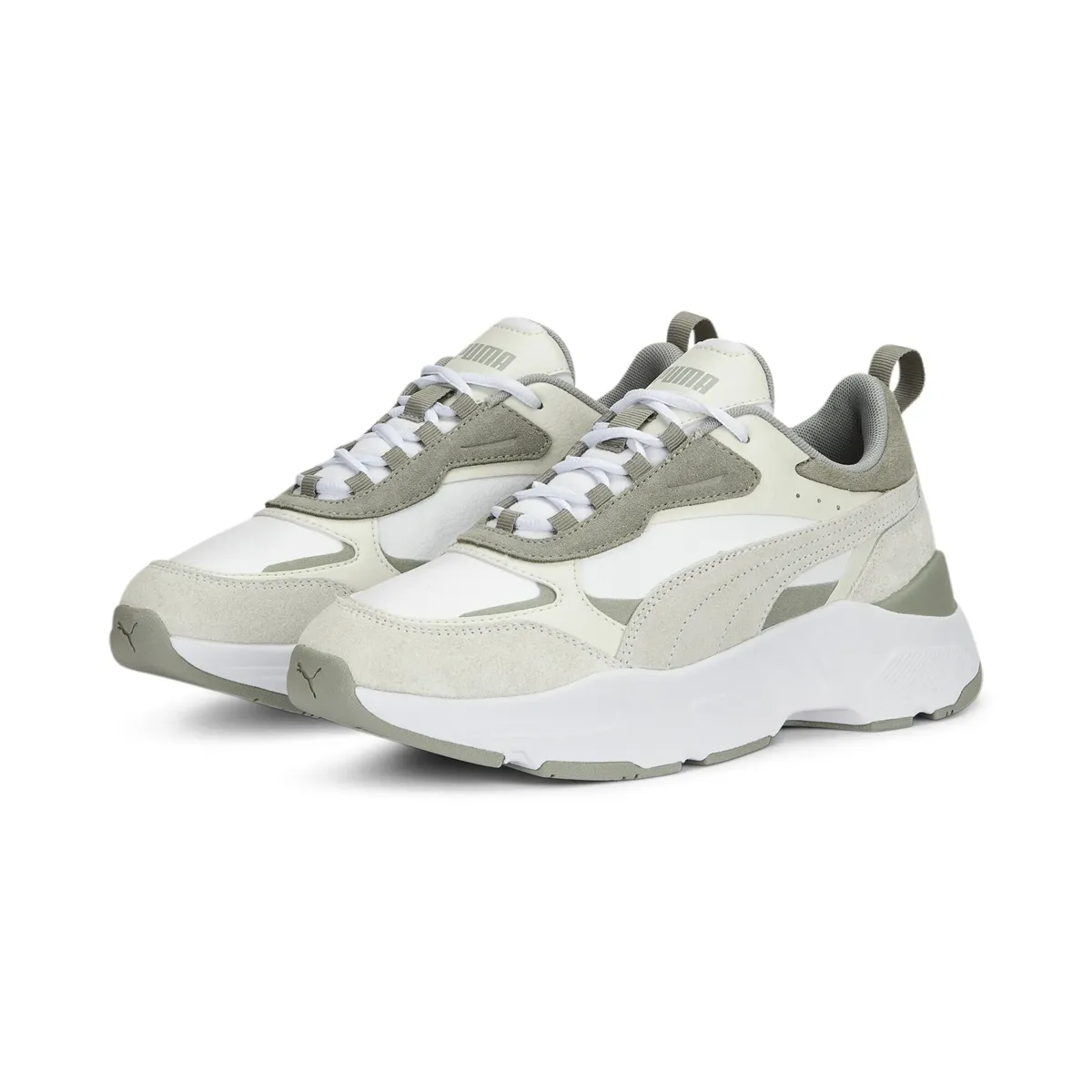 

Кроссовки PUMA "Cassia Mix Sneakers Women", цвет White Vapor Gray Flat Light