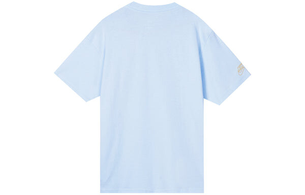 Футболка Men's Nike Printing Pocket Casual Short Sleeve Blue T-Shirt, синий — фото 2