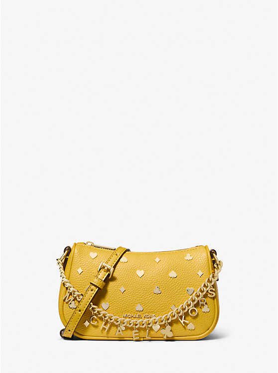 

Маленькая декорированная сумка через плечо Carmela Michael Kors, желтый
