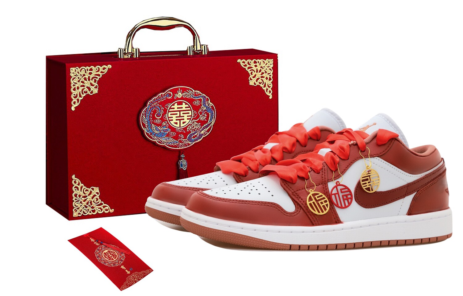 

Jordan Air Jordan 1 Vintage Баскетбольные кроссовки унисекс, Red