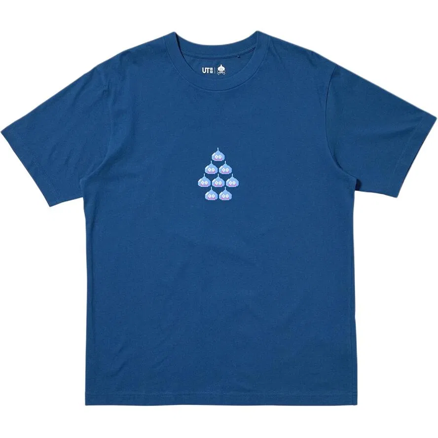 Футболка унисекс YONGZHEDOUELONG, LIANMINGKUAN Dragon Quest Collaboration SS26 UNIQLO, 69 Navy Blue