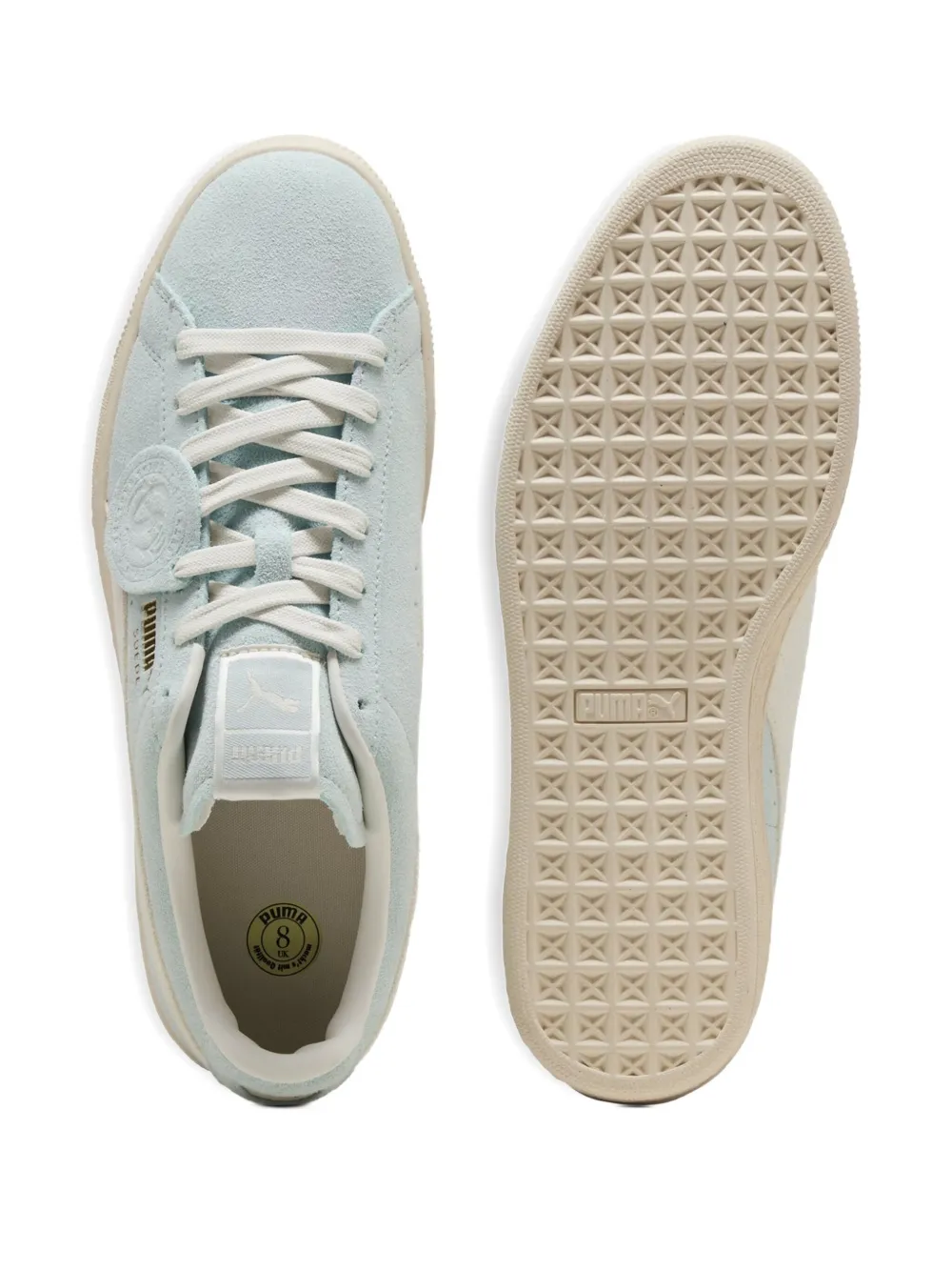 Кроссовки Green/White PUMA, синий — фото 3