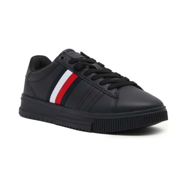 

Кожаные кроссовки Supercup Tommy Hilfiger, черный