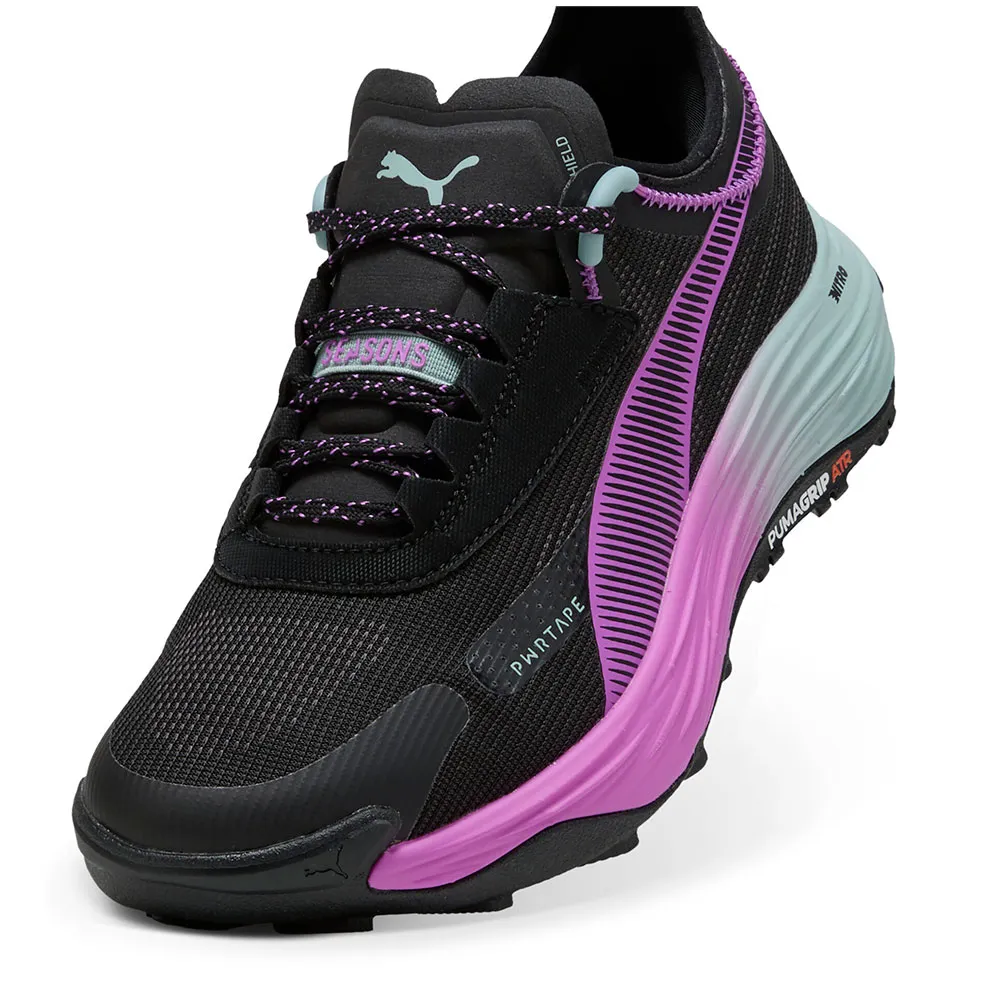 Беговые кроссовки Puma Voyage Nitro 3 Tech, черный — фото 4