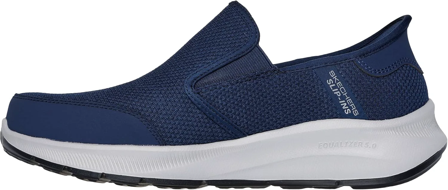

Мужские кроссовки Skechers Relaxed Fit Equalizer 5.0 без шнурков, темно-синий