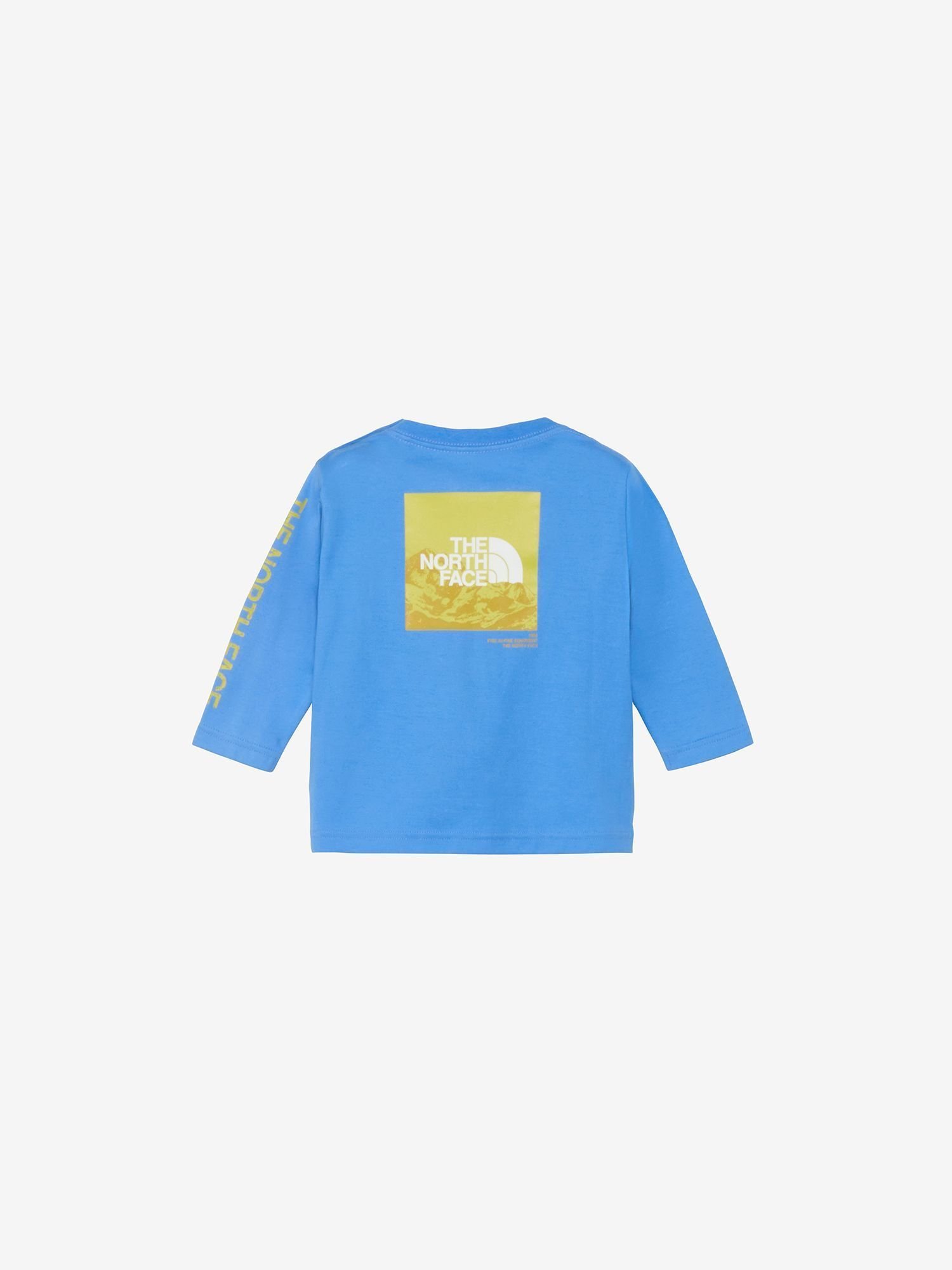 Футболка с длинным рукавом и графическим принтом (детская) The North Face, Black 2 — фото 2