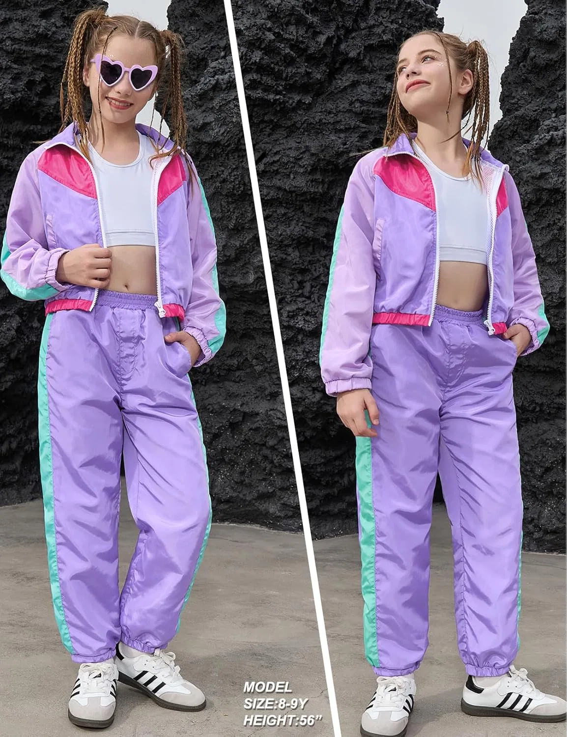 Детский спортивный костюм Perfashion, фиолетовый — фото 4
