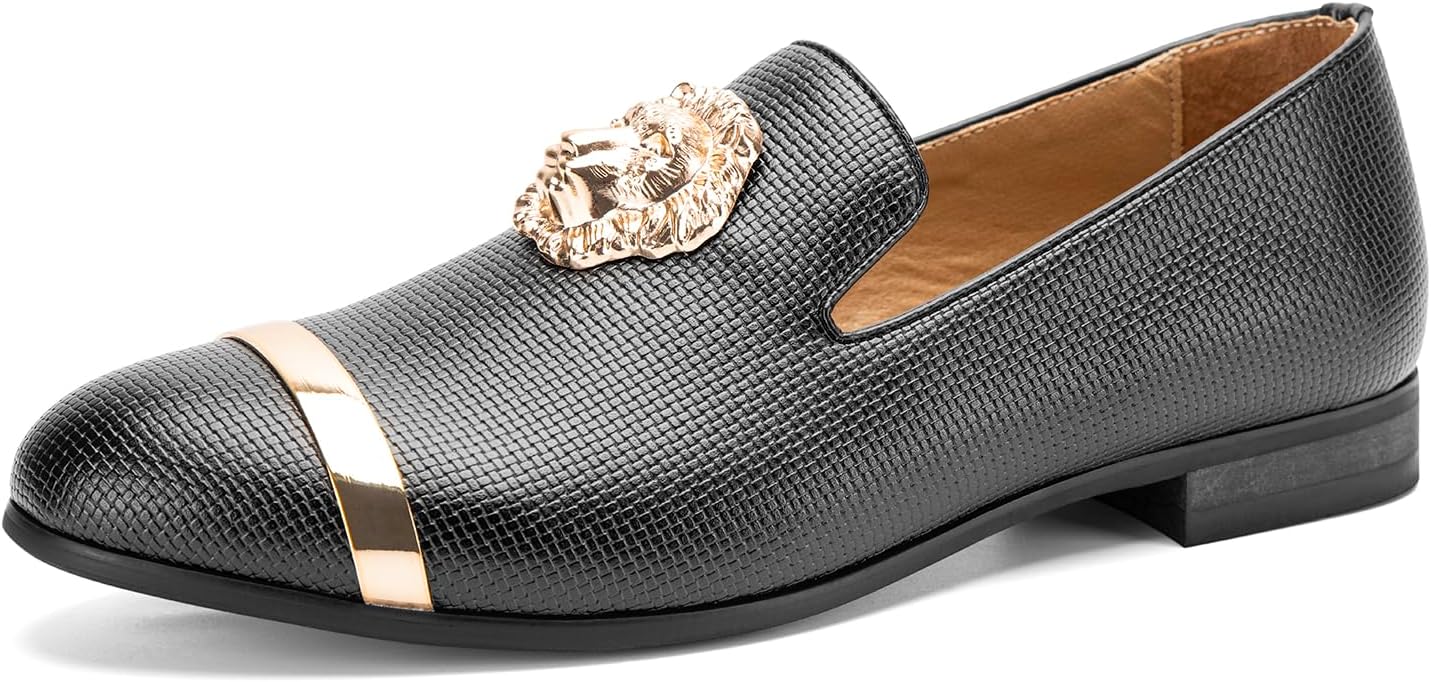 

Мужские слипоны JITAI с пенни, кожаной подкладкой, роскошная мужская обувь, черный