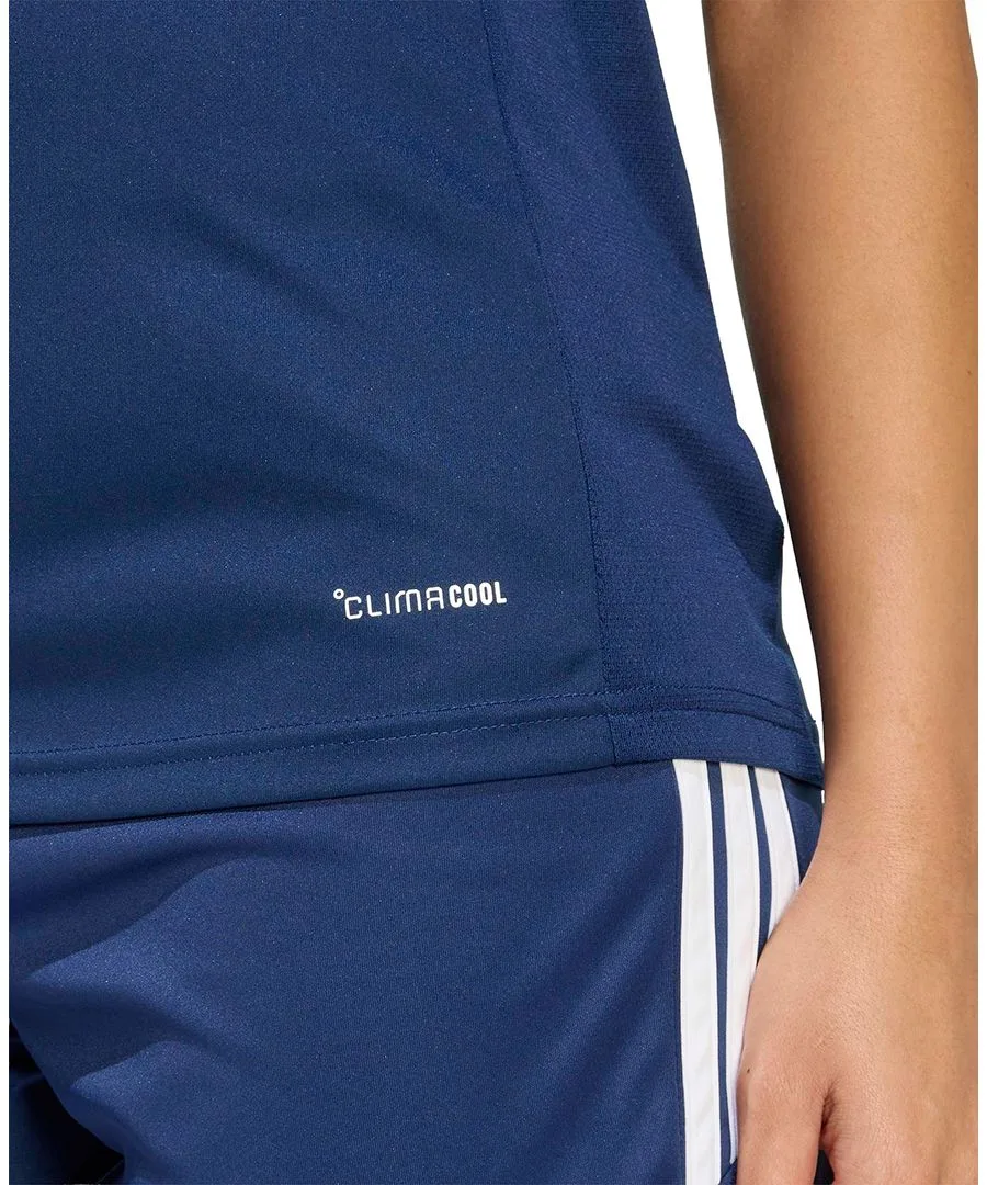 Женская футболка Tiro 26 League Soccer Adidas, team темно-синий синий 2/белый — фото 4