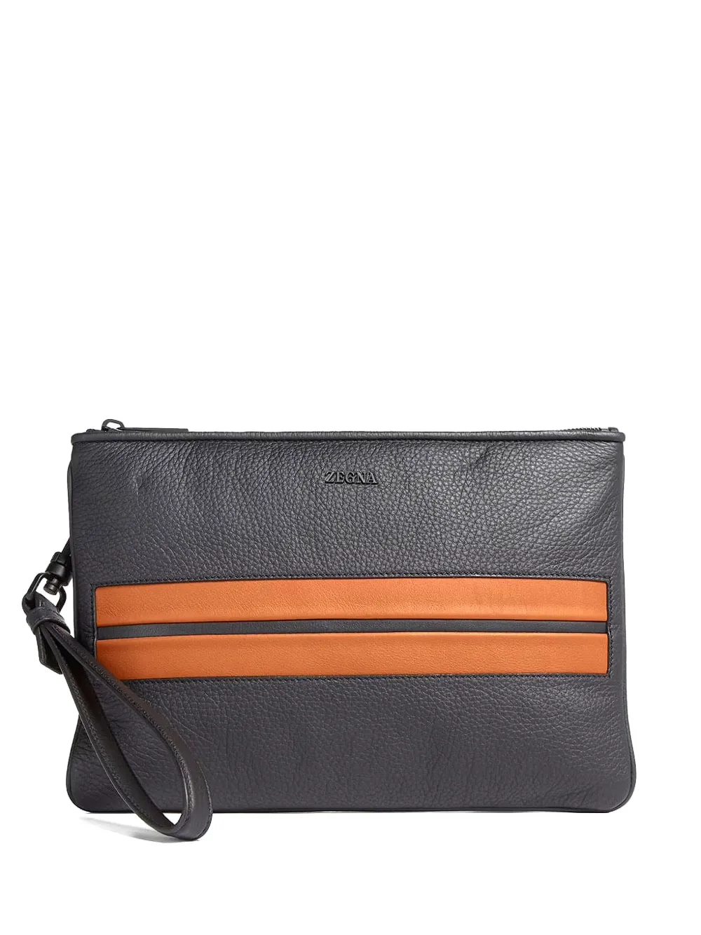 

Клатч на молнии Zegna, черный