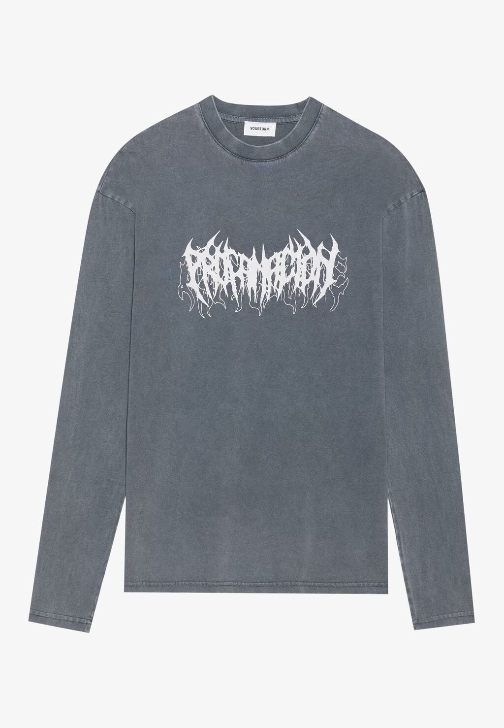 

Топ с длинными рукавами UNISEX YOURTURN, черный