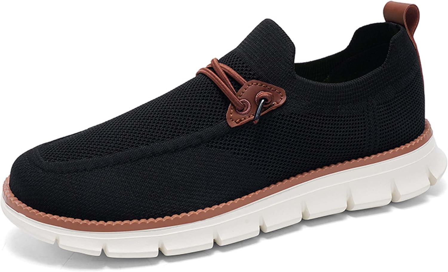 

Мужские премиальные повседневные кроссовки для ходьбы, модные легкие сетчатые кроссовки, обувь для вождения, повседневные кроссовки, легкие, дышащие, комфортные, мягкие, противоскользящие, прочные Vtiao, черный