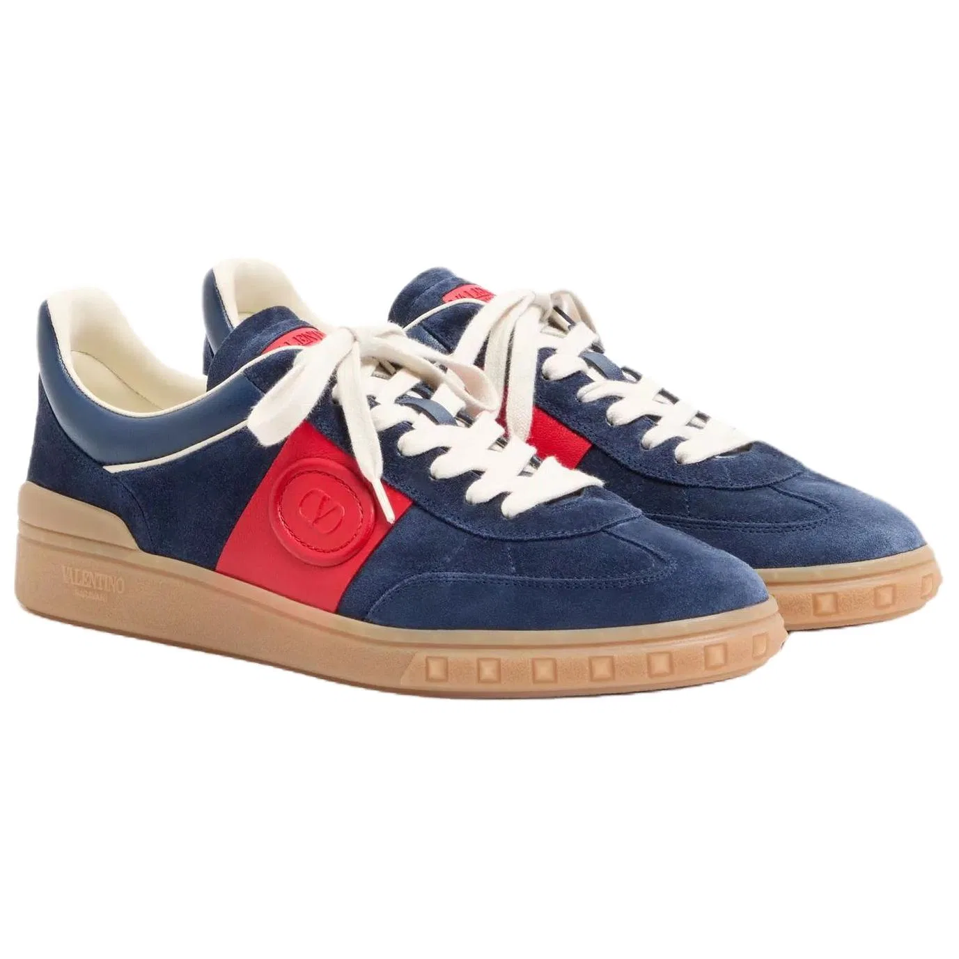 Кроссовки скейтбордические Valentino Garavani Upvillage Dark Blue — фото 4