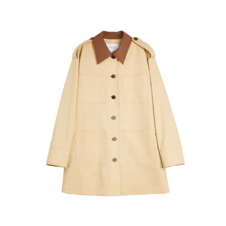 

ELLE Тренч женский тонкий Khaki