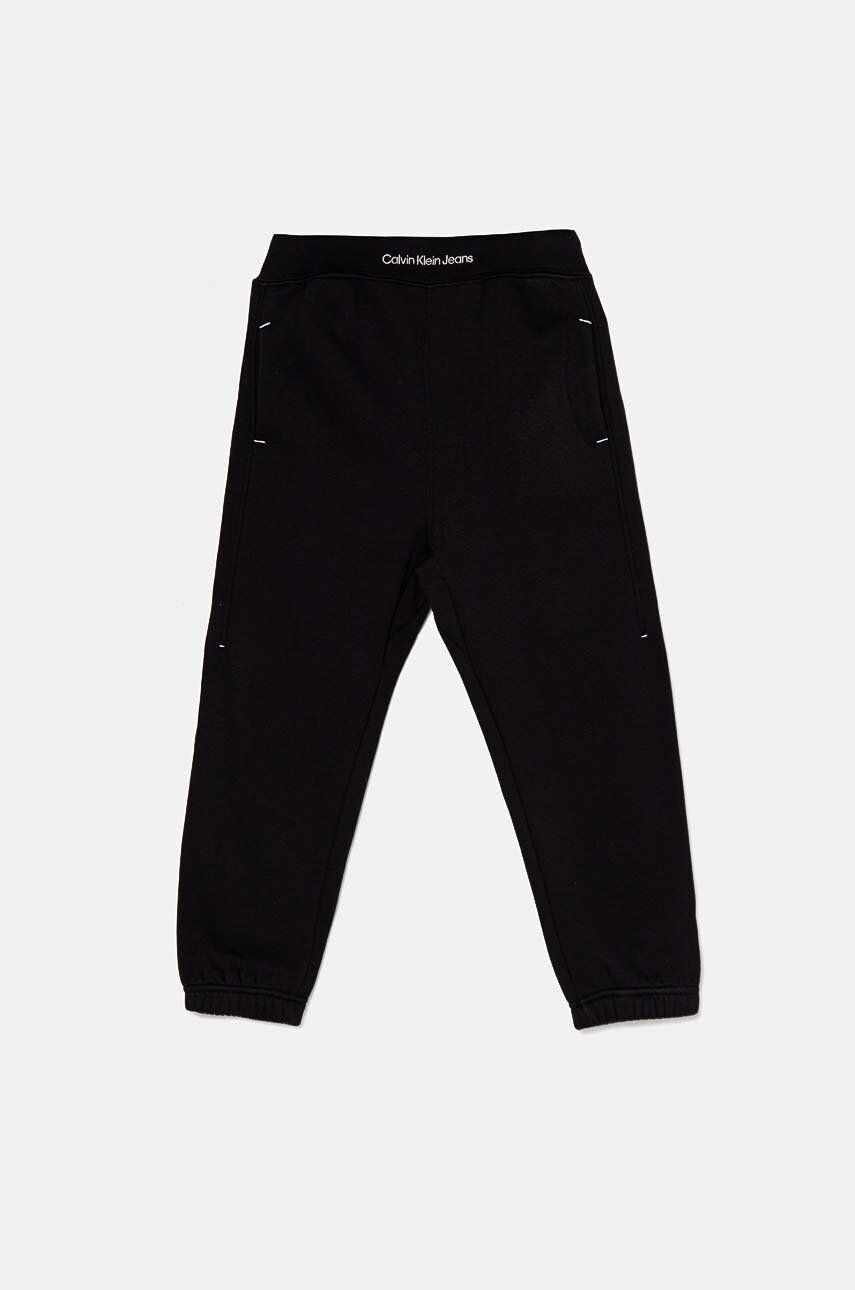 

Спортивные брюки Calvin Klein Jeans для мальчиков и девочек ПОЯС EMB, черный