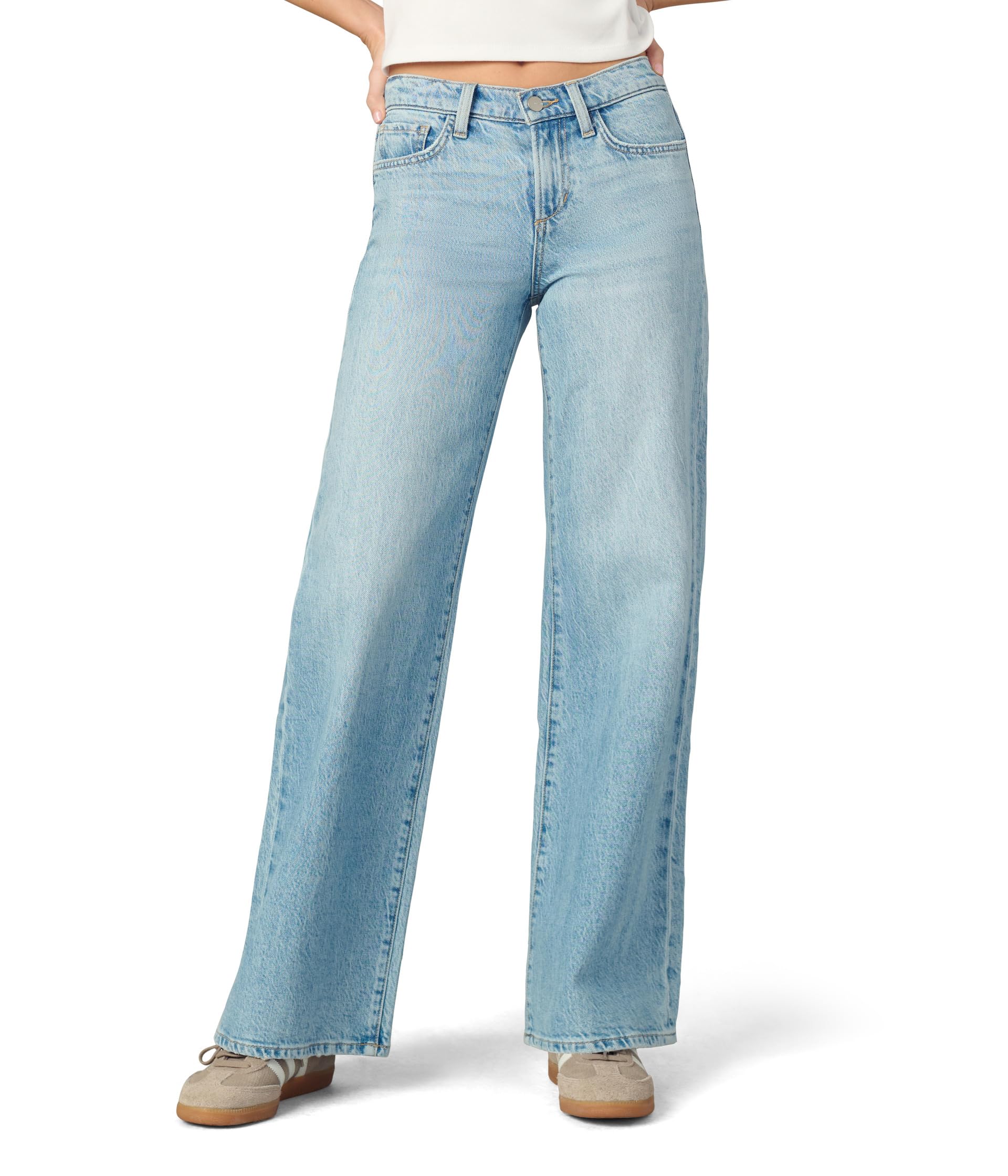 

Джинсы Joe's Jeans The Lou Lou Low Rise Wide Leg, цвет Elegant
