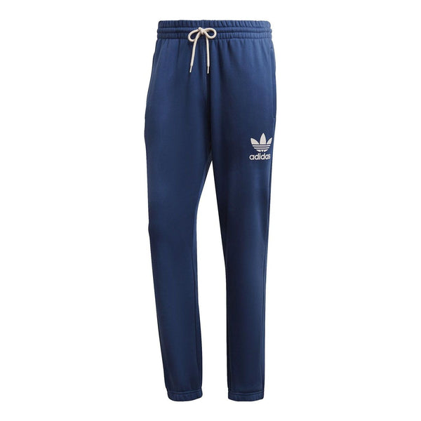 

Спортивные штаны Men's adidas FW22 Logo Printing Solid Color Bundle Feet Sports Pants/Trousers/Joggers Blue, синий