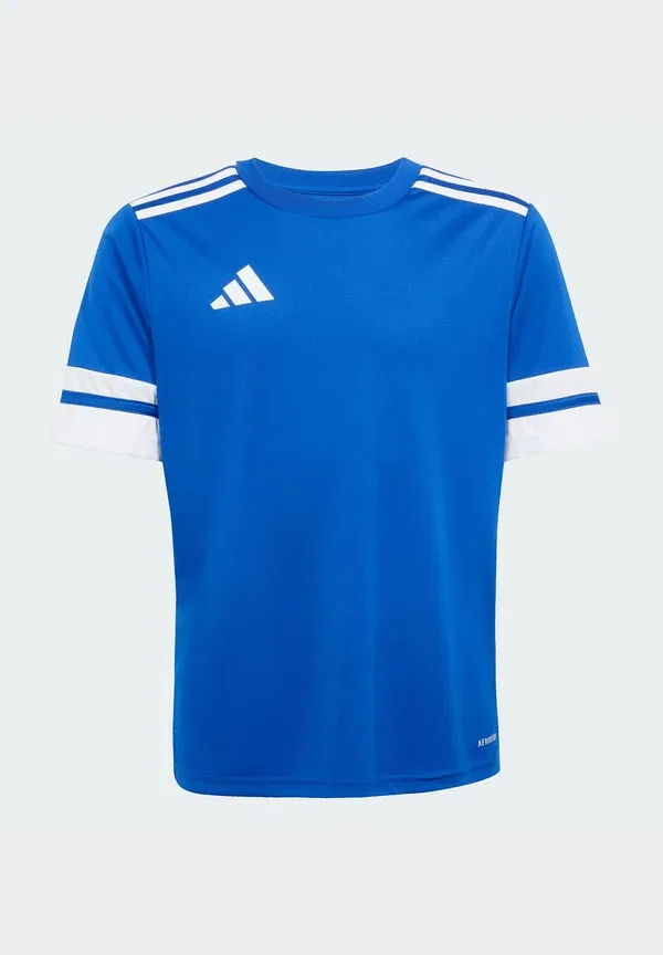 Футболка спортивная с коротким рукавом Squadra Adidas Performance, темно-синий белый — фото 4