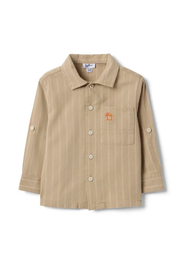 Рубашка в полоску с пуговицами Ovs, Beige Marl