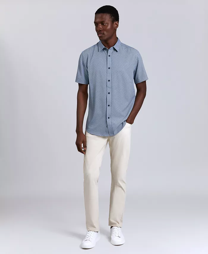 

Мужская спортивная футболка Performance с коротким рукавом Kenneth Cole, синий