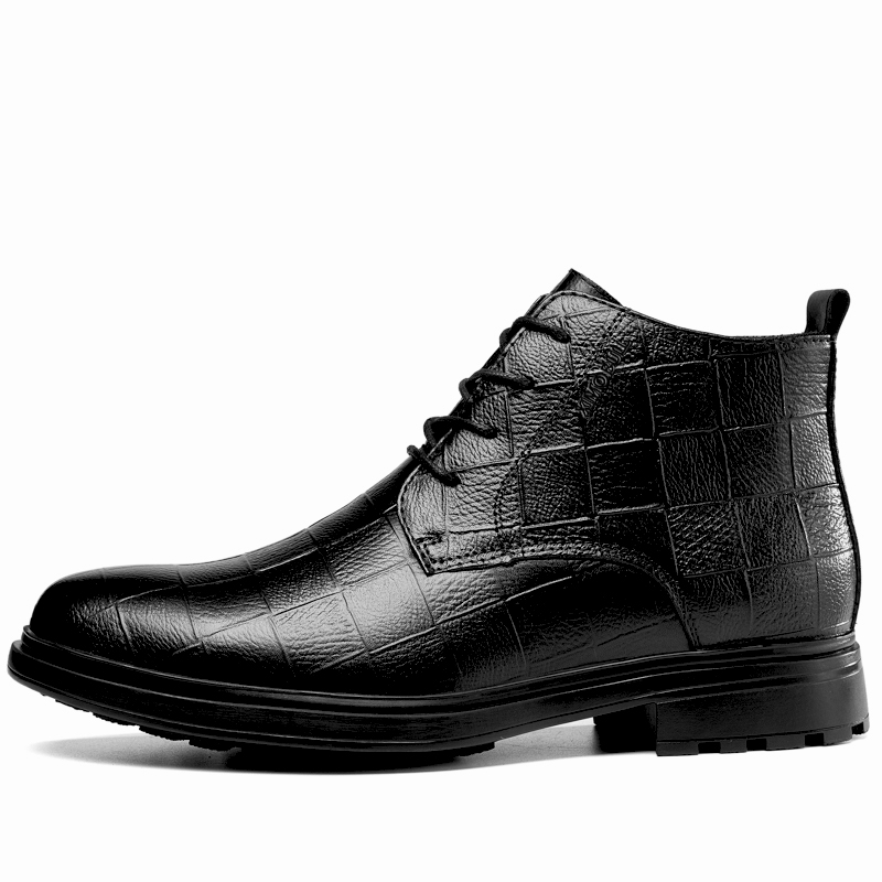 

XIMO BULL Мужские повседневные туфли черные в черную клетку, цвет Black Plaid