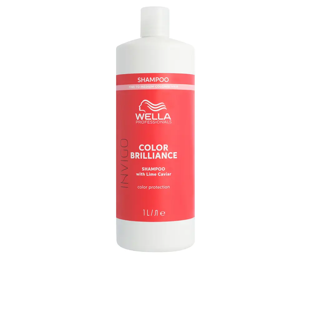 

Шампунь Invigo color brilliance champú protector del color cabellos finos o normal Wella Professionals, 1000 мл.