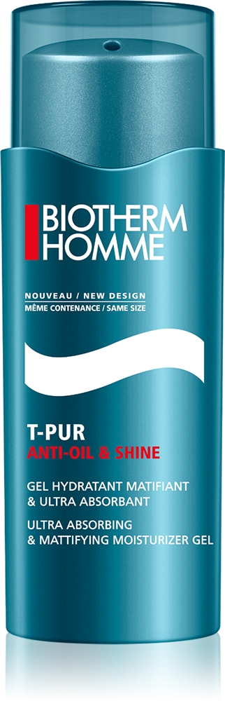 

Homme t-pur anti-oil & shine gel матирующий гель с увлажняющим эффектом Biotherm, 50 мл