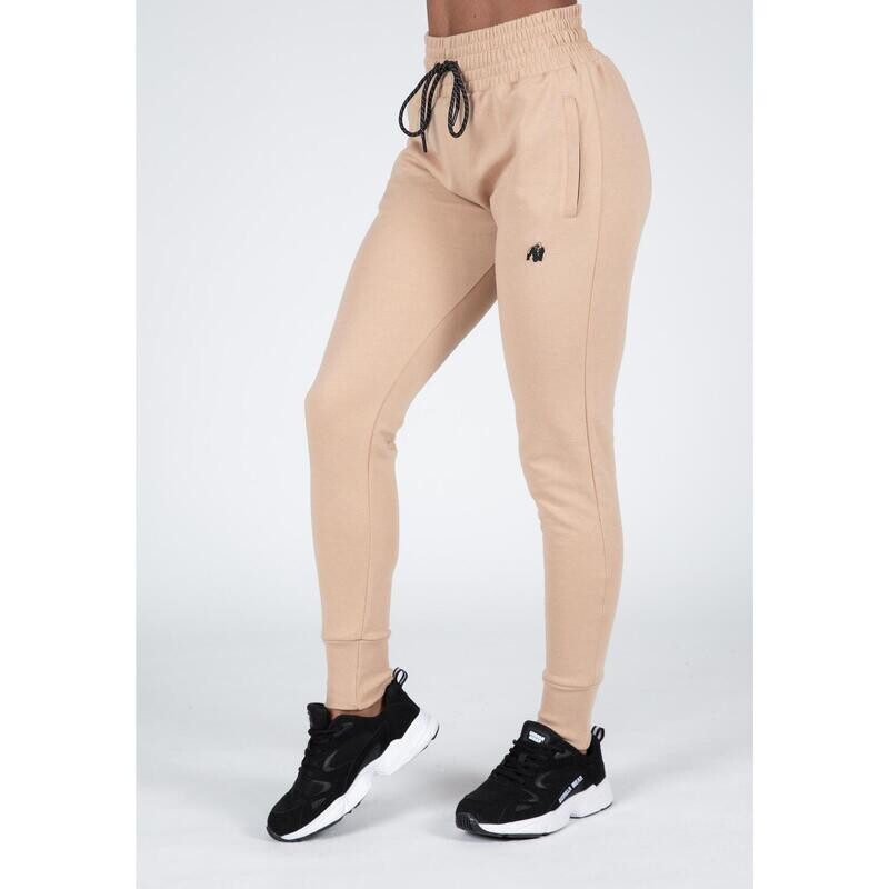 

GORILLA WEAR Женские длинные спортивные брюки для фитнеса Marion Beige