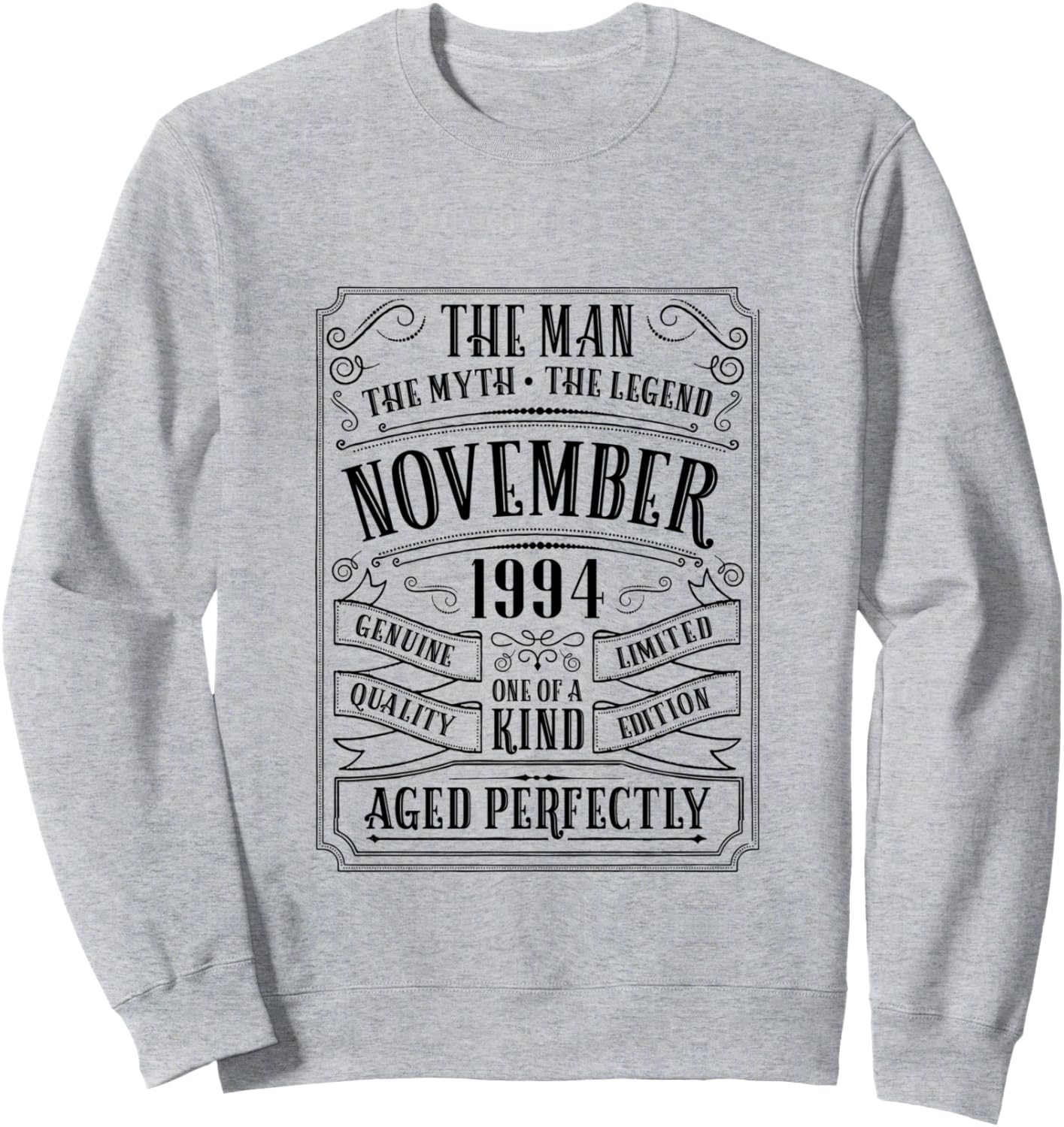 

Мужская футболка на 25-летие для сына или племянника, подарок на 25-летие (ноябрь), серая 25Th Birthday Men Women Age 25 Gift