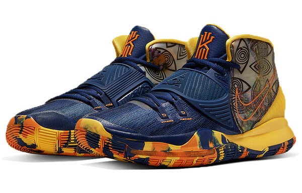 Кроссовки Nike Kyrie 6 Preheat 'Taipei', черный — фото 3